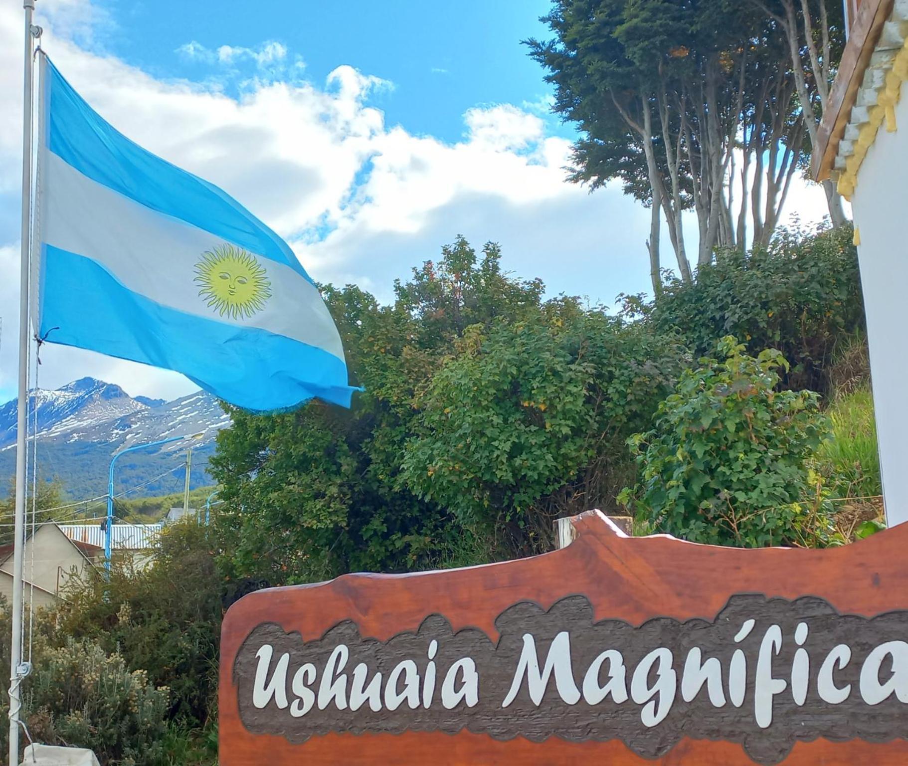 Magnifica, Departamento Con Vista Al Canal De Beagle Con Patio Y Asador Appartamento